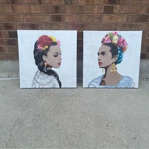 Frida Khalo inspected painting(s)